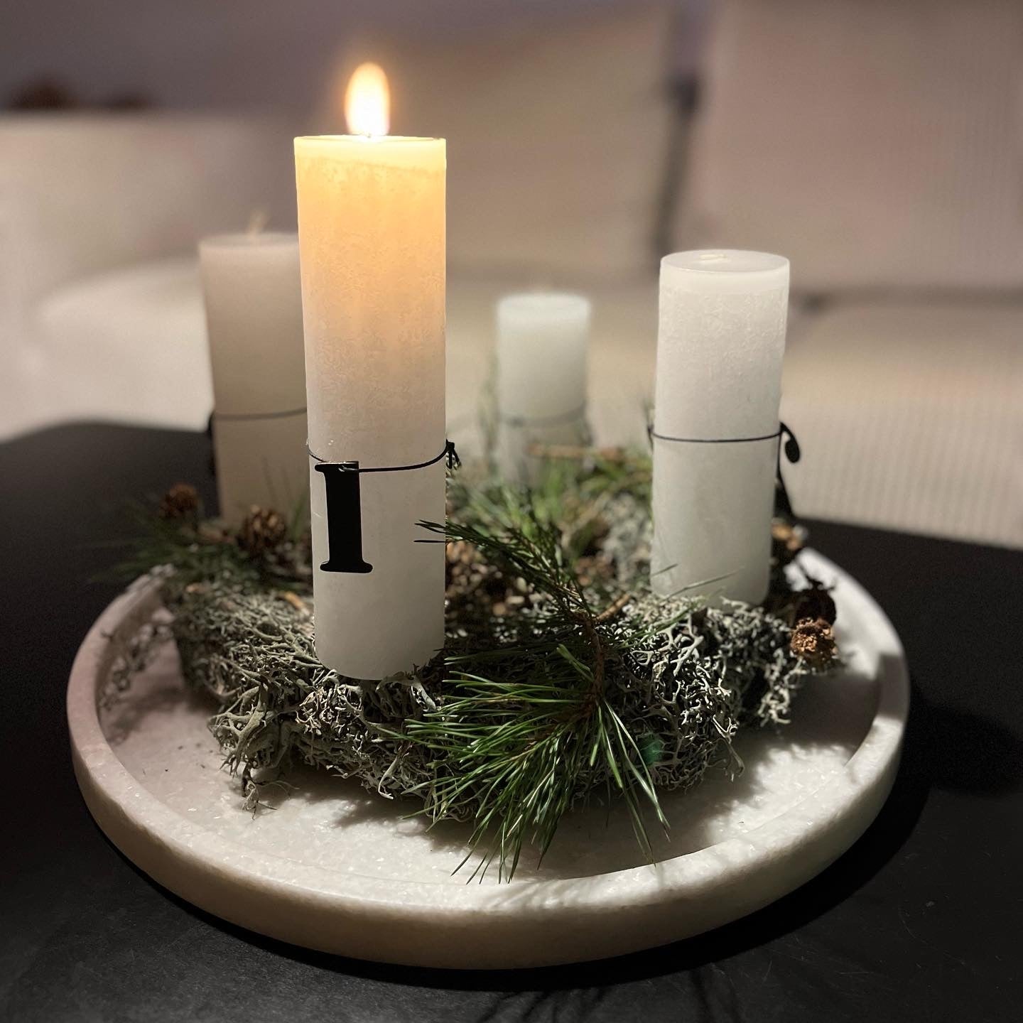 Oohh - Adventstal i sort træ