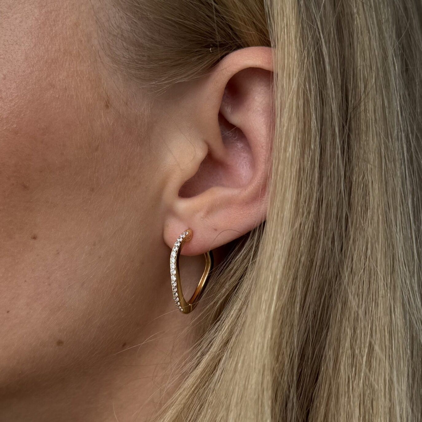 Alura - Forgyldt Grace 09 Hoops