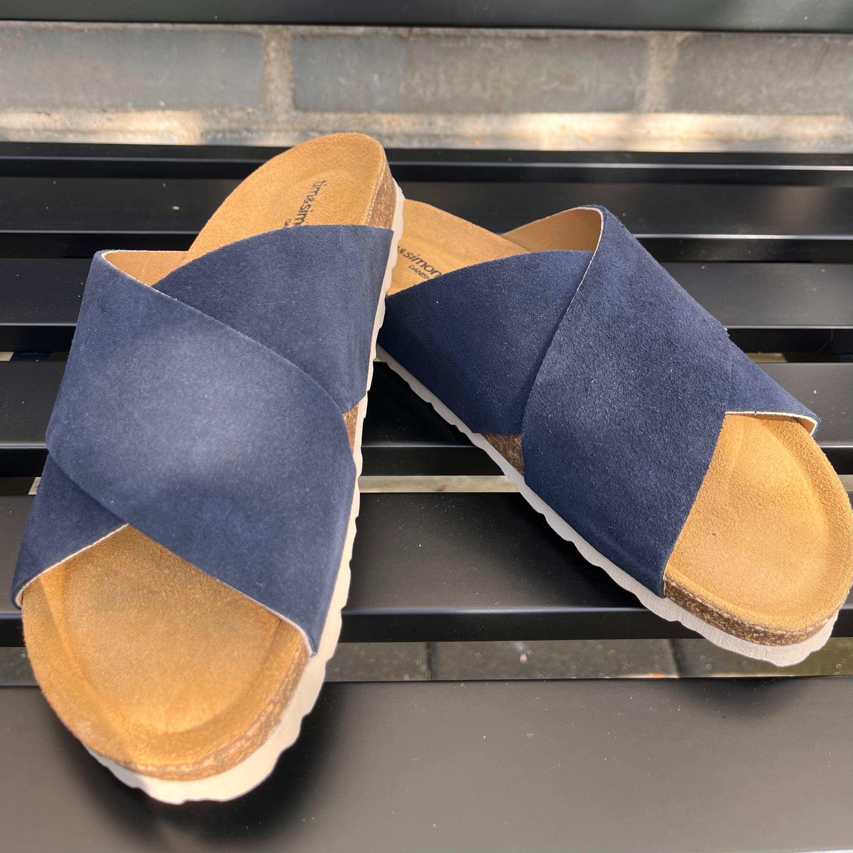 Tim & Simonsen - Annet nature sandal Marino