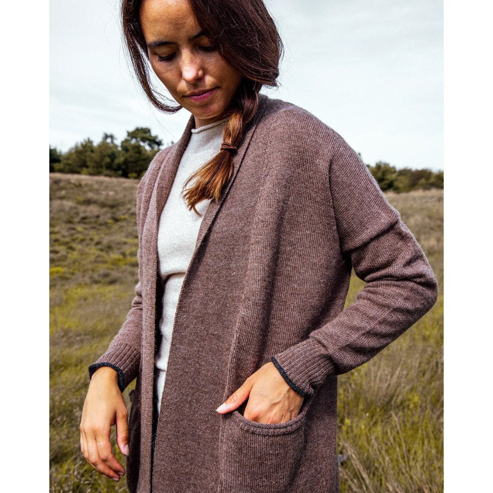 Gorridsen Design - Venus cardigan Dark camel
