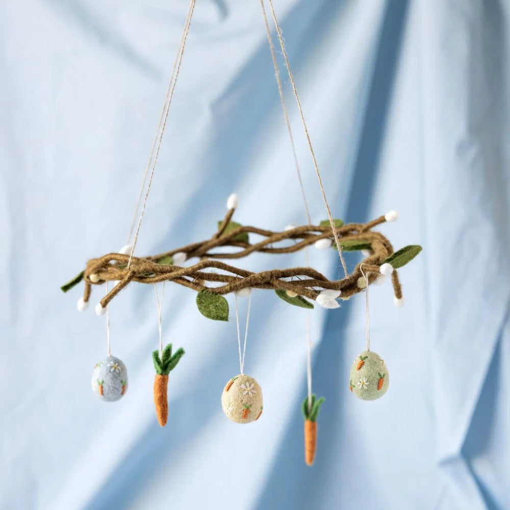 Gry & Sif - 5 stk Gulerødder ophæng