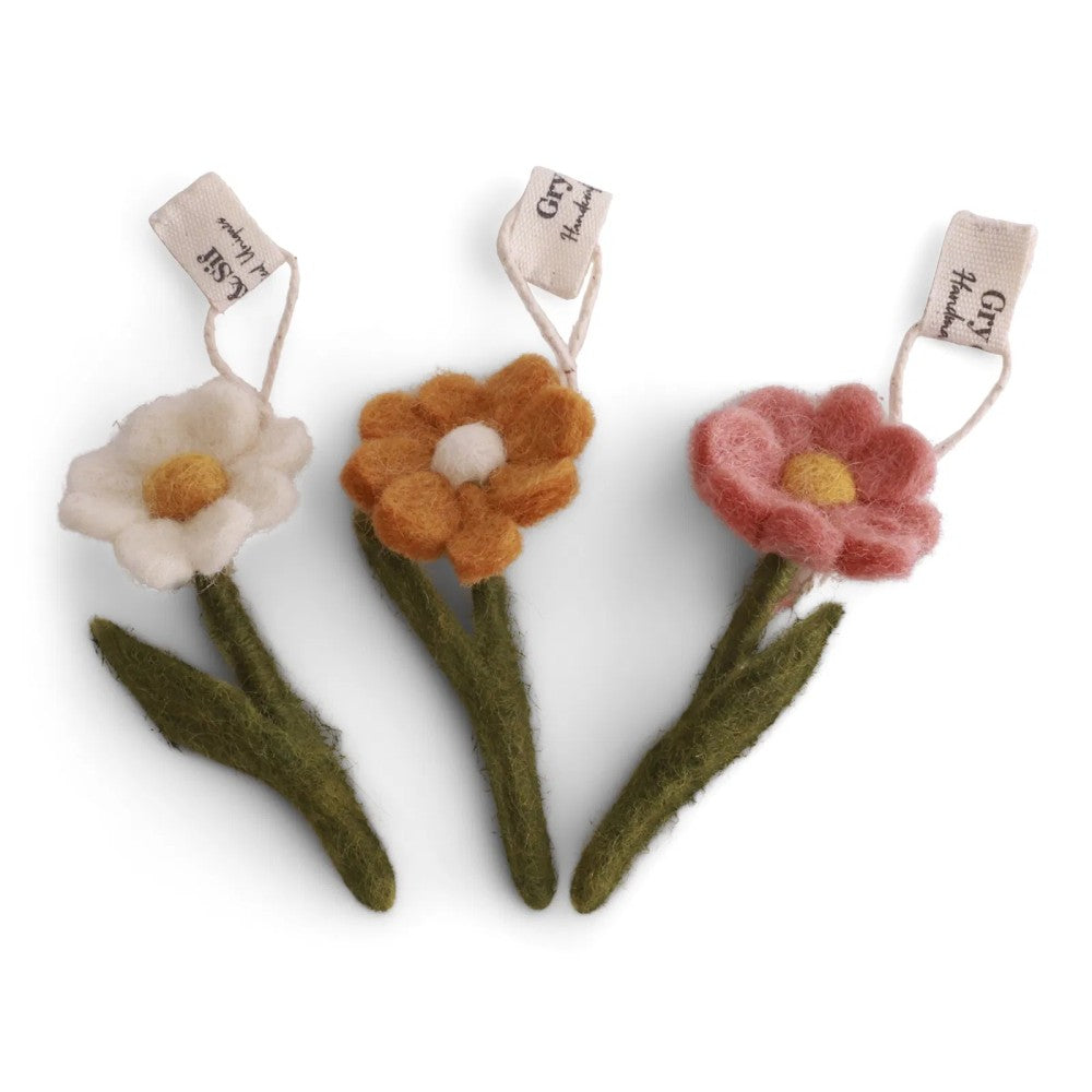 Gry & Sif - 3 stk Mini Anemone ophæng 7cm