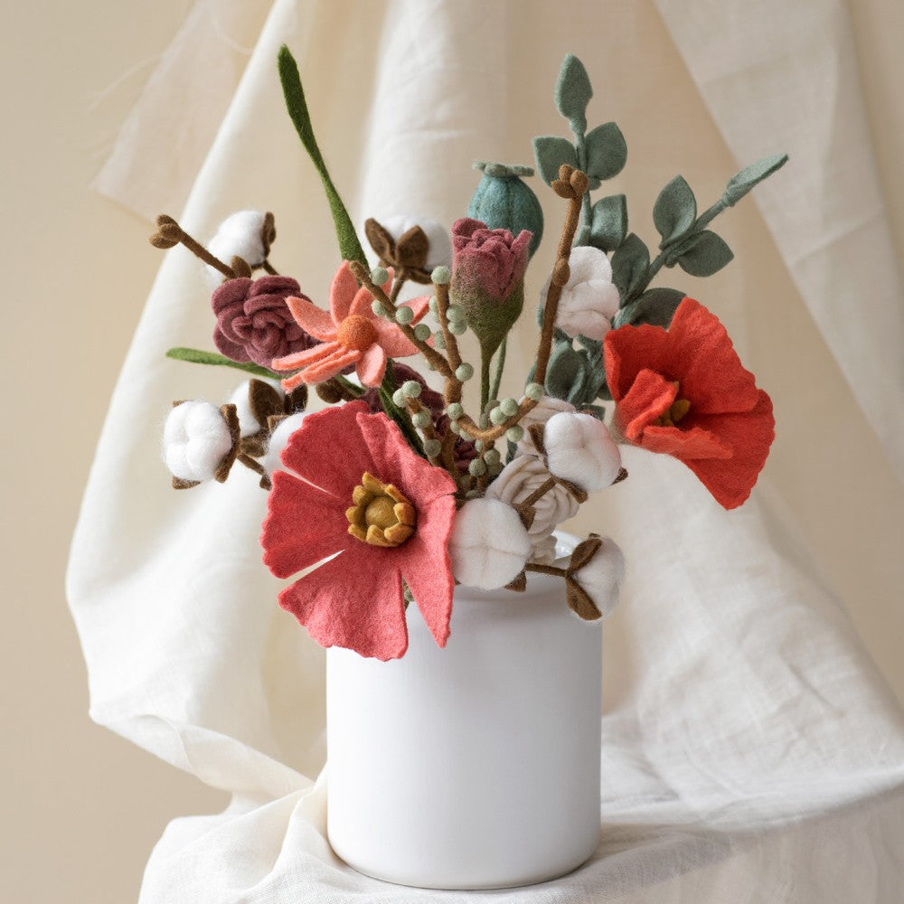 Gry & Sif - Bomuldsgren i filt