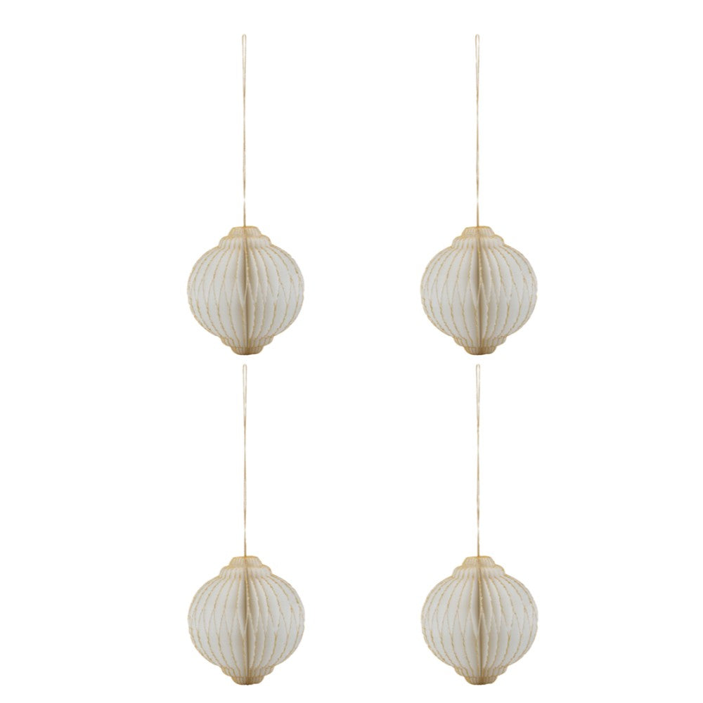 House Doctor - 4 stk Alsta papirsophæng