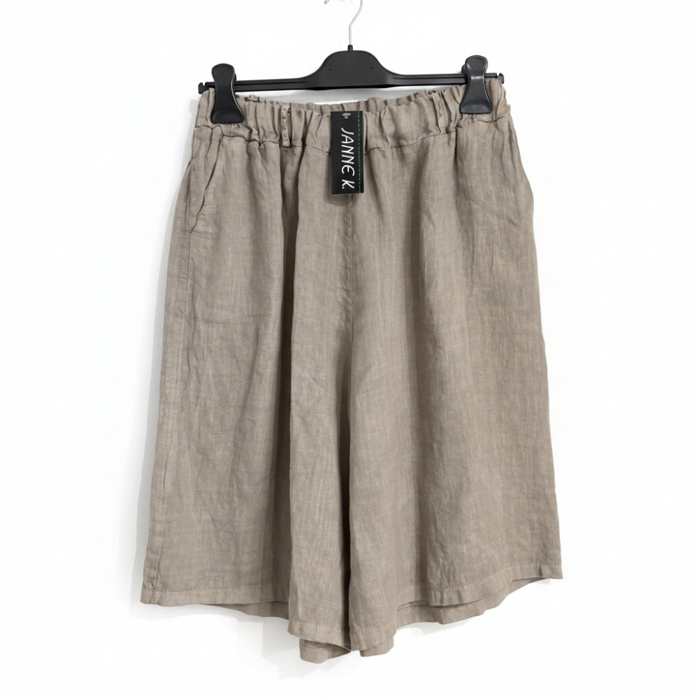 Fango hør shorts fra Janne k