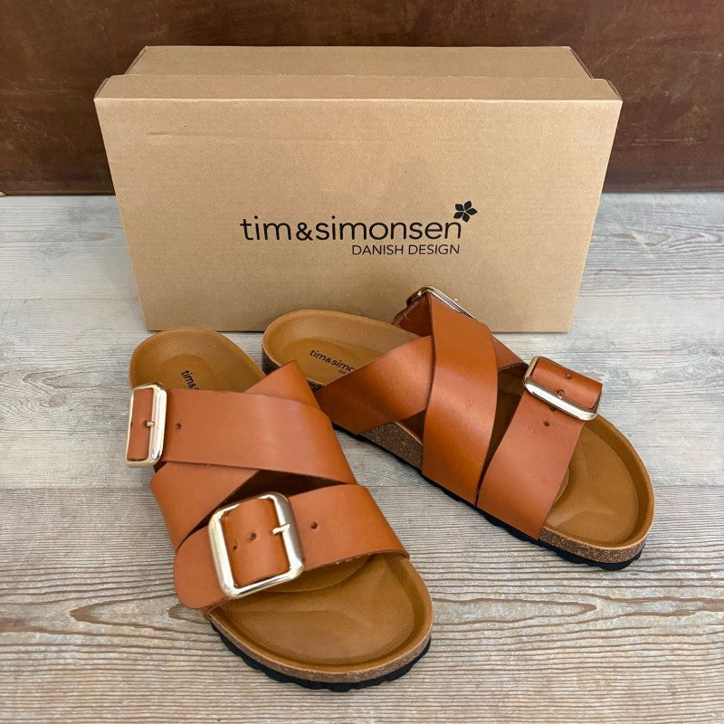 Tim & Simonsen Lanka sandal cuero