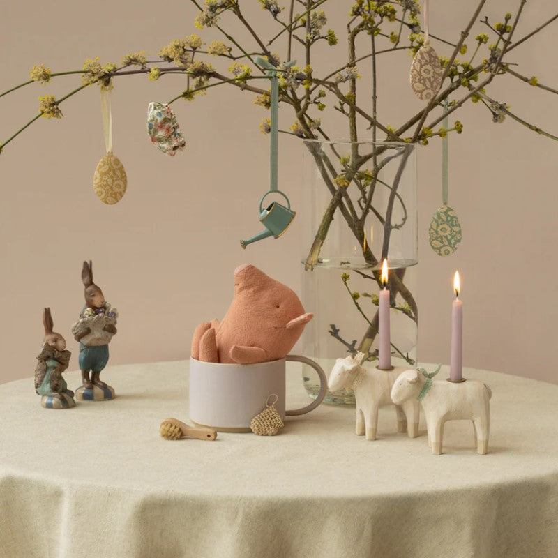 Maileg - Påskelam lysestage Rosa