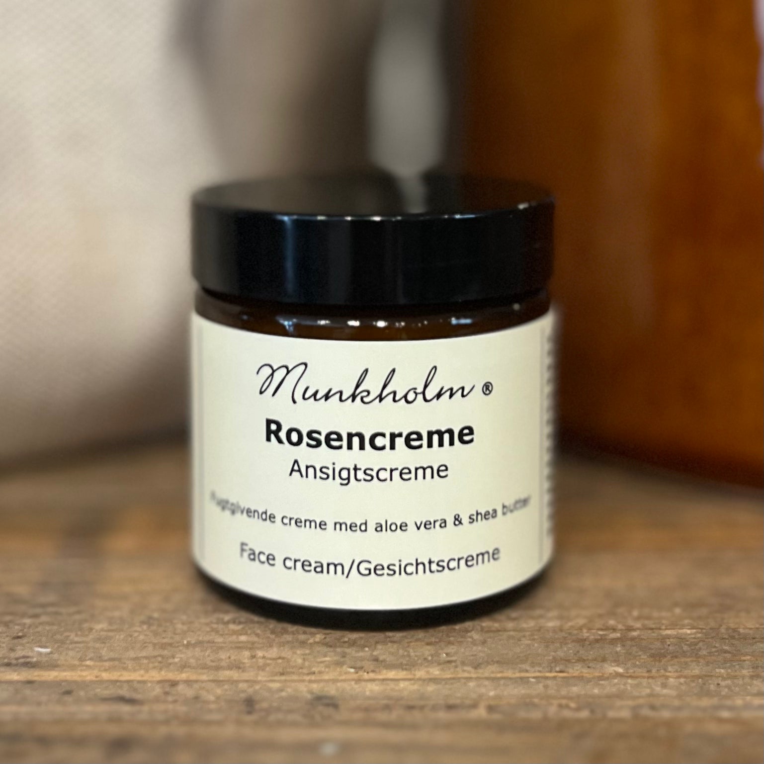 Munkholm Rosencreme ansigtscreme