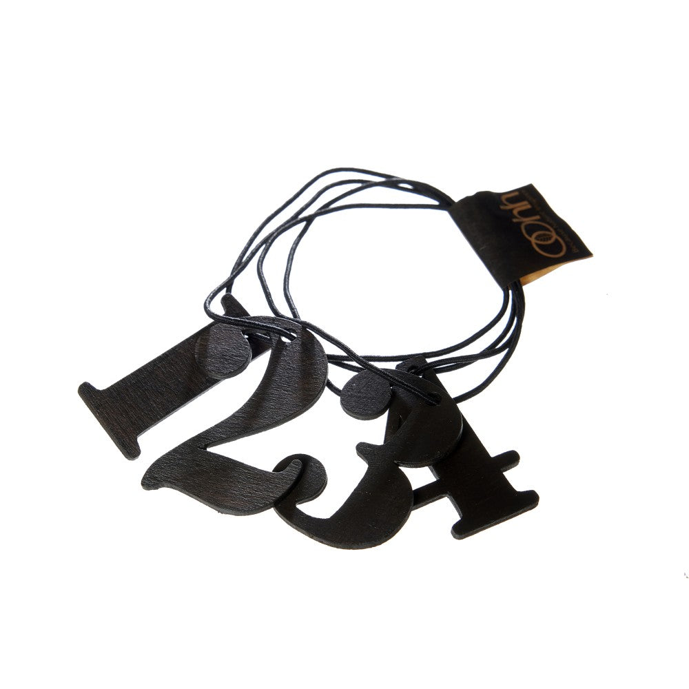 Oohh - Adventstal i sort træ