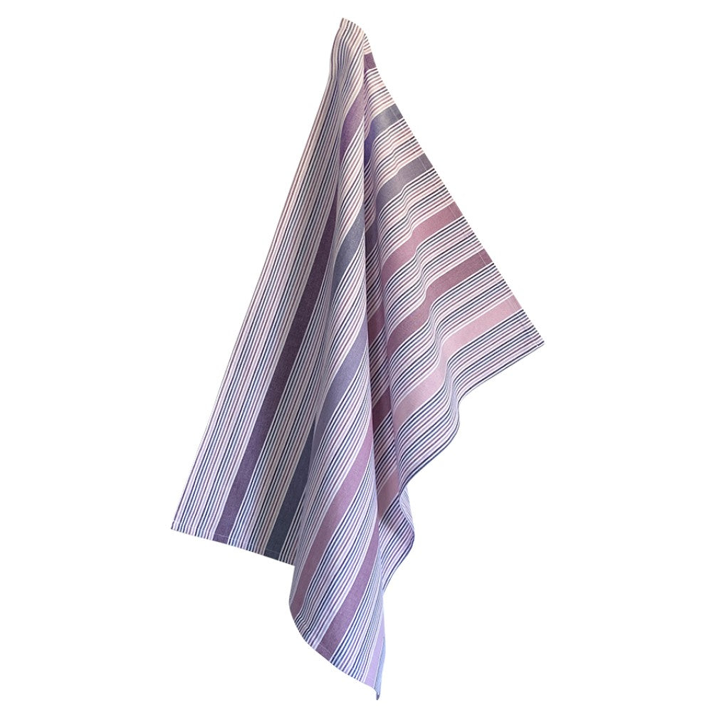 Solwang Øko Viskestykke - Lilla / blomme mix