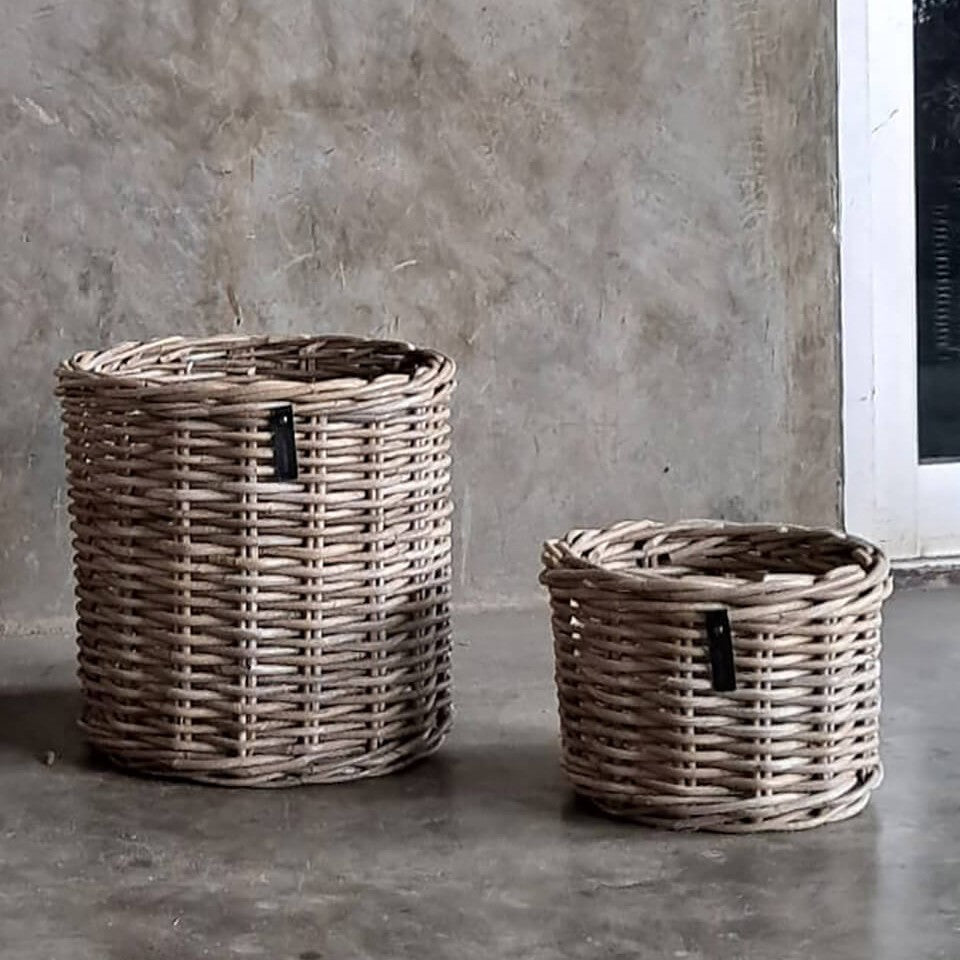 A2 Living - Rund rattan kurv
