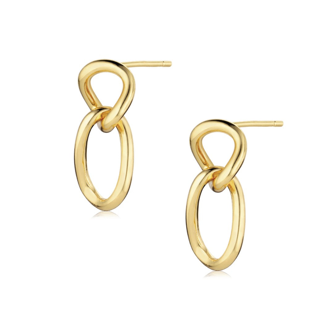 Alura - Forgyldt Grace ørestik