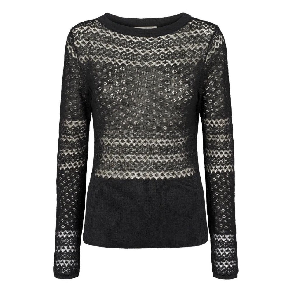 Gorridsen Design - Bella bluse Sort