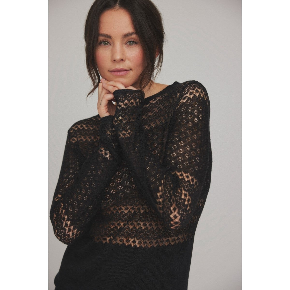 Gorridsen Design - Bella bluse Sort
