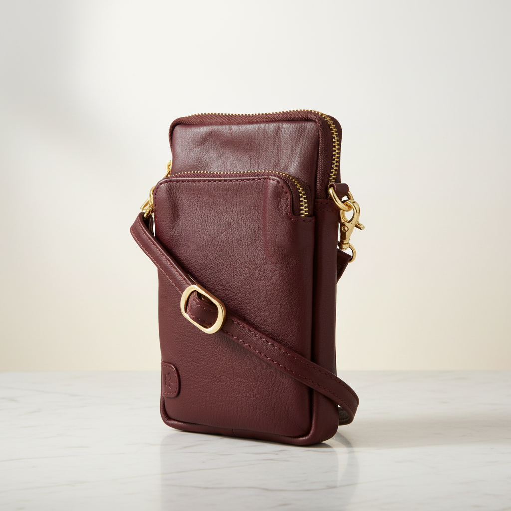 Betty mobiltaske Bordeaux