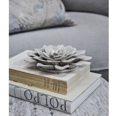 Lene Bjerre - Floria Keramik blomst grå