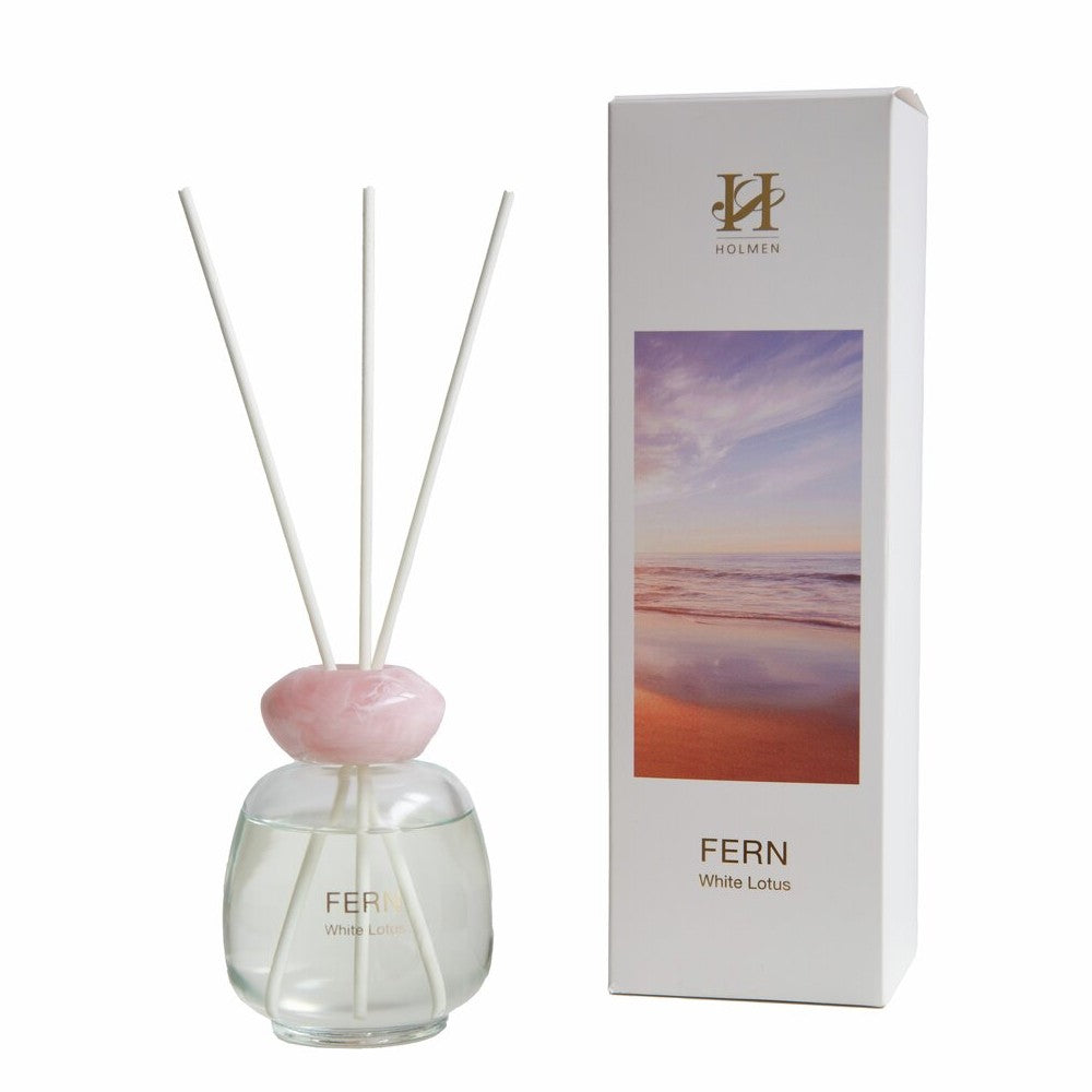 Fern duftpinde - Rosa white lotus