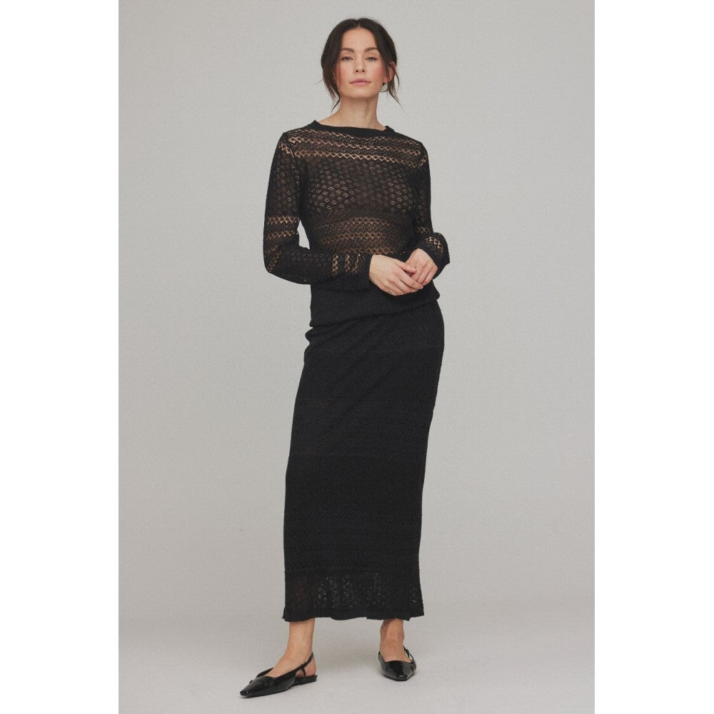 Gorridsen Design - Bella bluse Sort