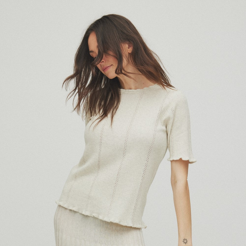Gorridsen - Dea bluse Ecru