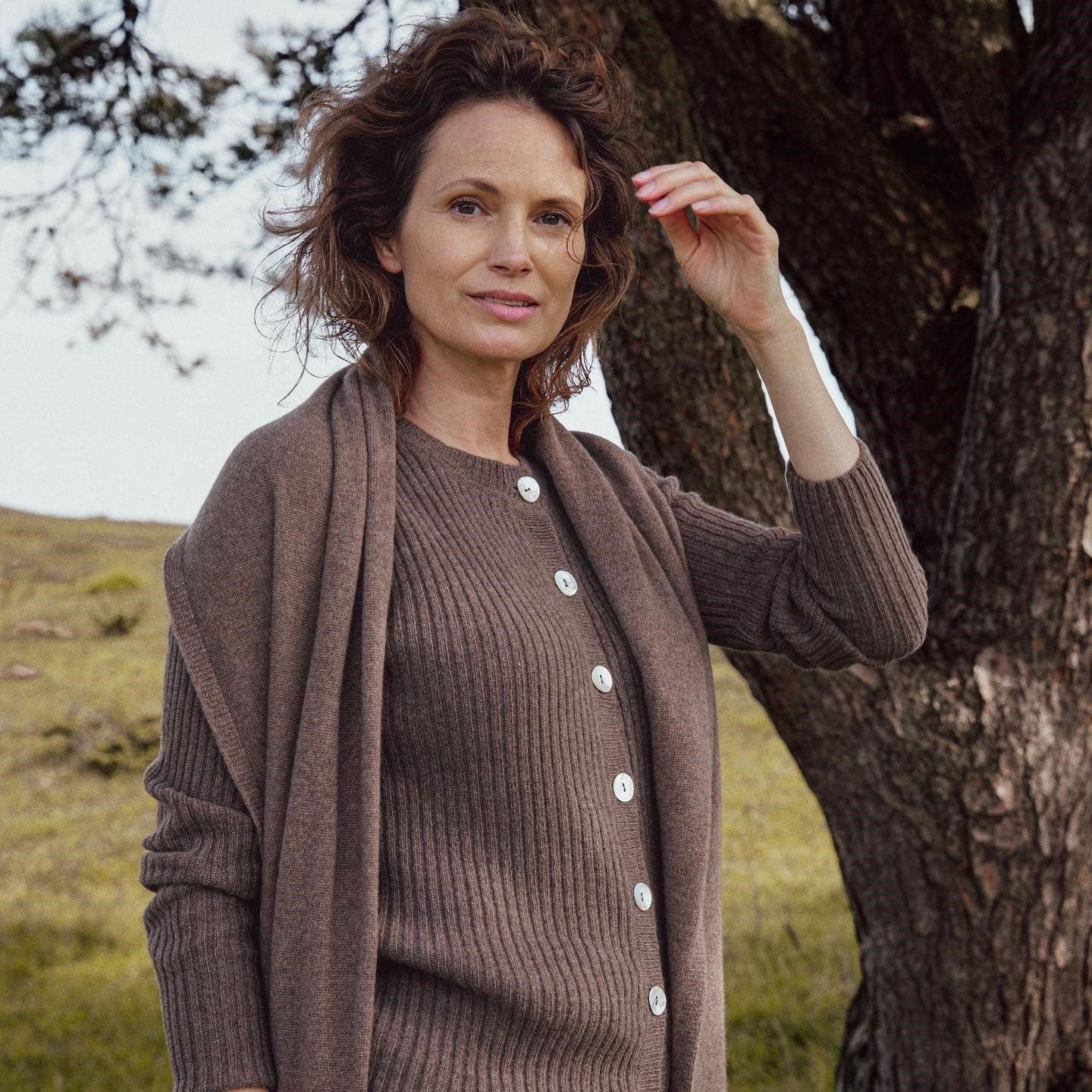 Gorridsen Design - Pallas cashmere cardigan cacao
