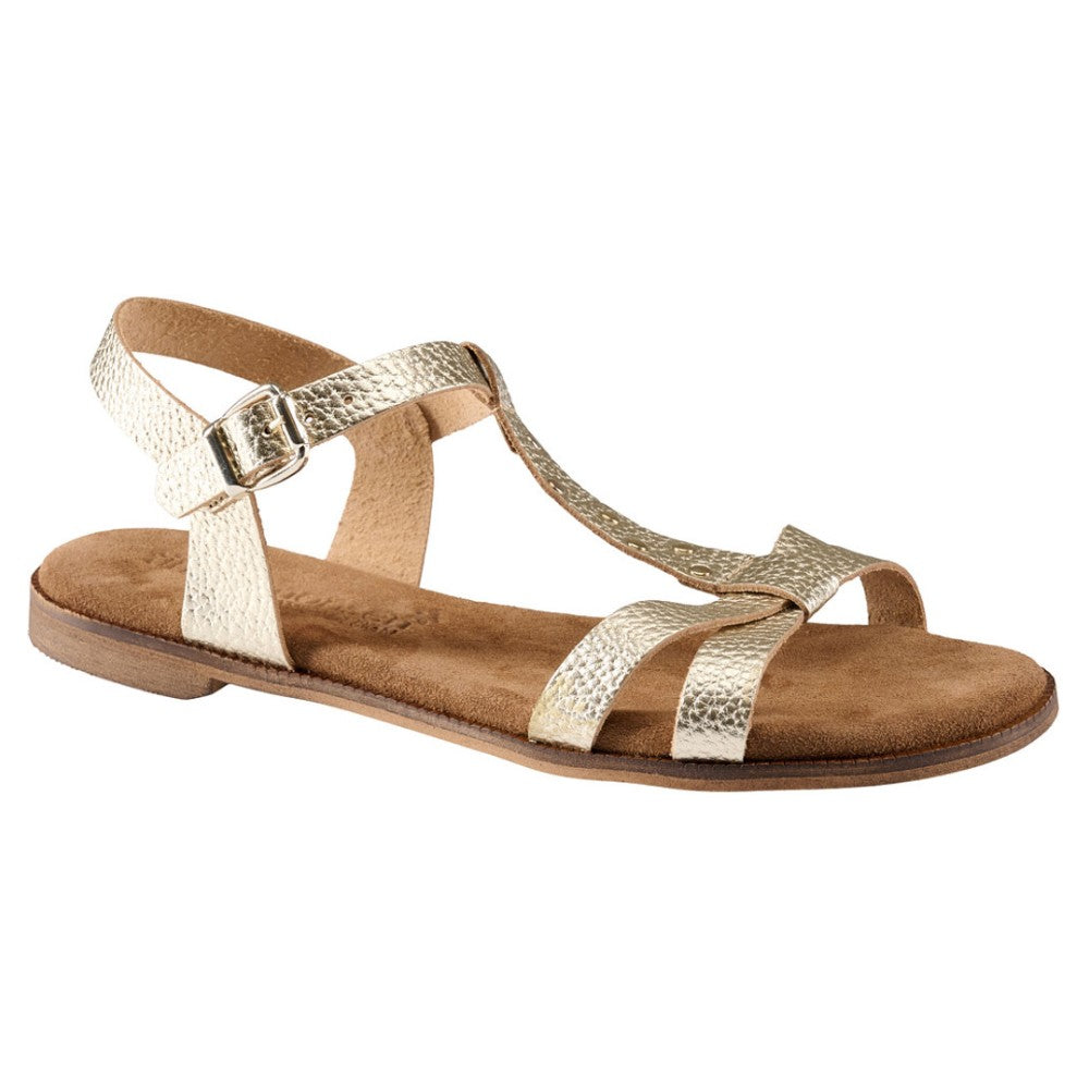 Tim & Simonsen - Guld Christabel nature sandal