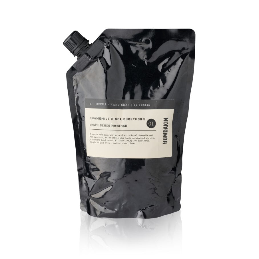 Humdakin - 01 Refill håndsæbe m/ kamille & havtorn