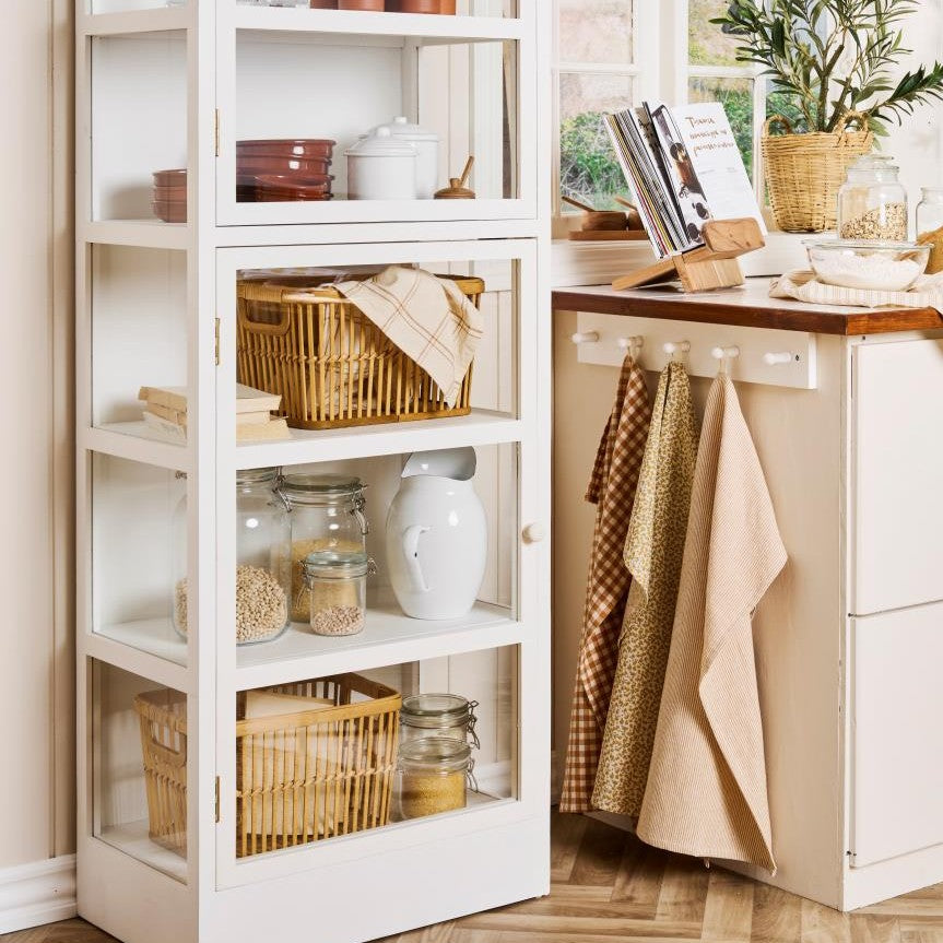 Ib Laursen - Bambus flet kurv m/ håndtag