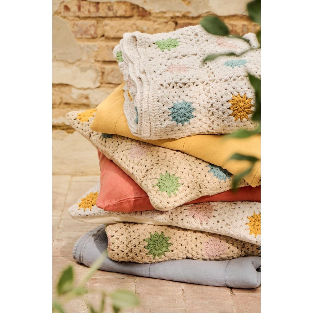 Ib Laursen - Hæklet pudebetræk 50x50cm