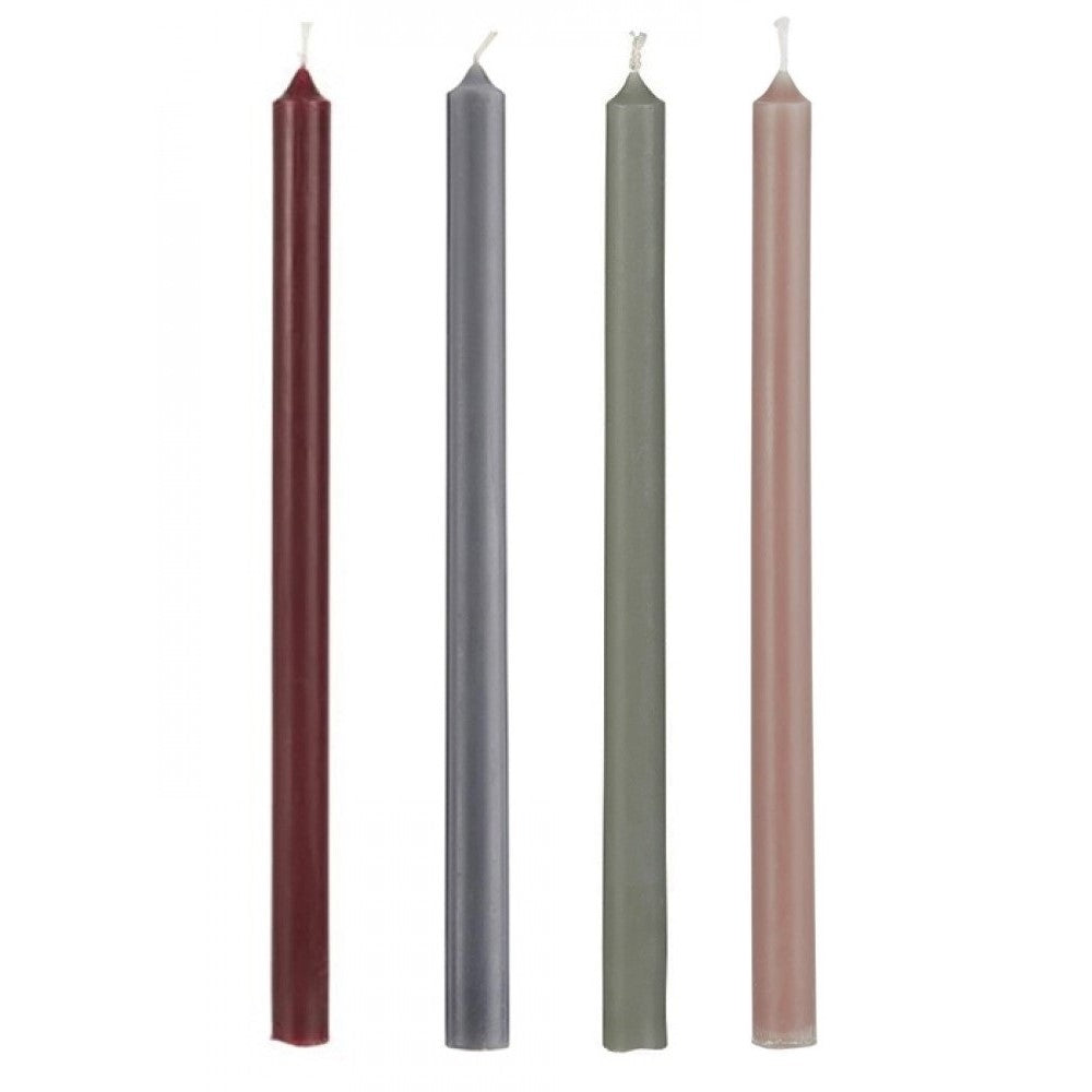 Ib Laursen - 8 stk. farvede kertelys