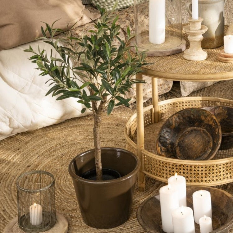 Ib Laursen - Kunstig Oliventræ H 75cm