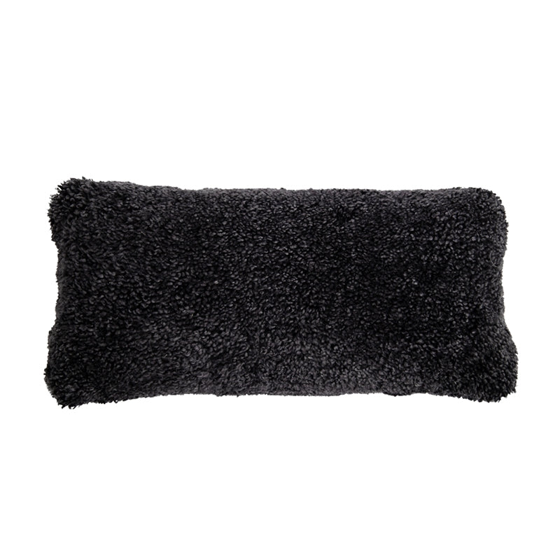 Lammeskindspude 30x60cm Antracit