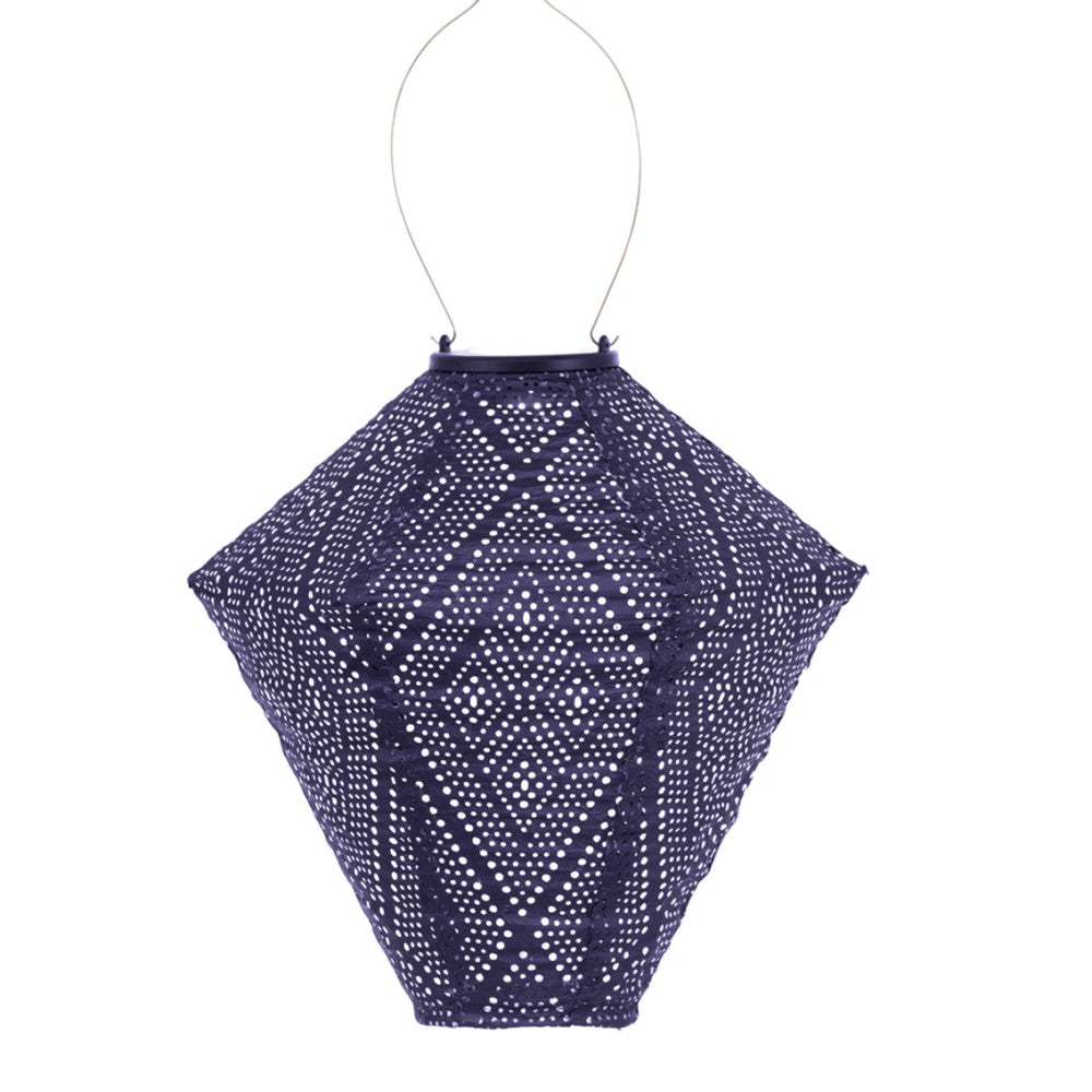 Lumiz solcelle - Diamond 28cm Ikat future dusk