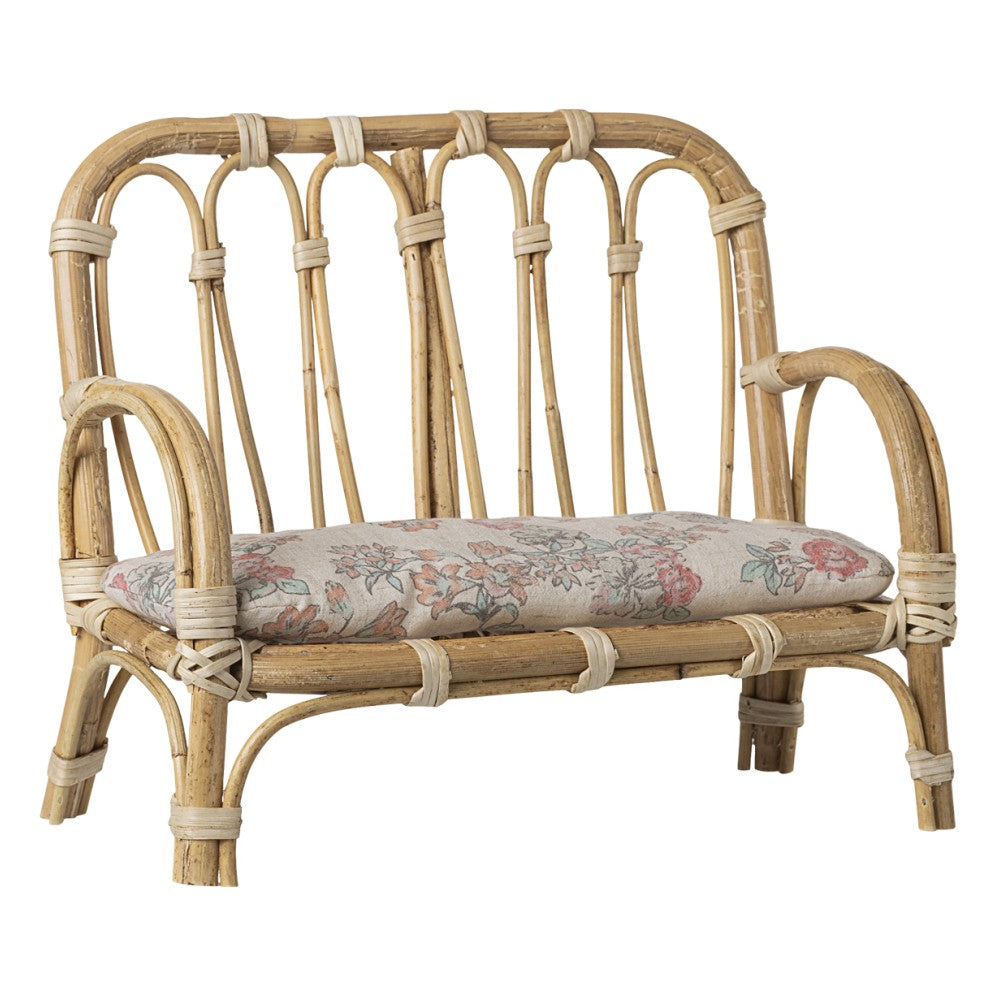 Maileg - Rattan sofa m/ hynde