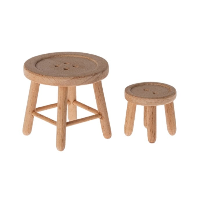 Maileg - Miniature Bord + taburet