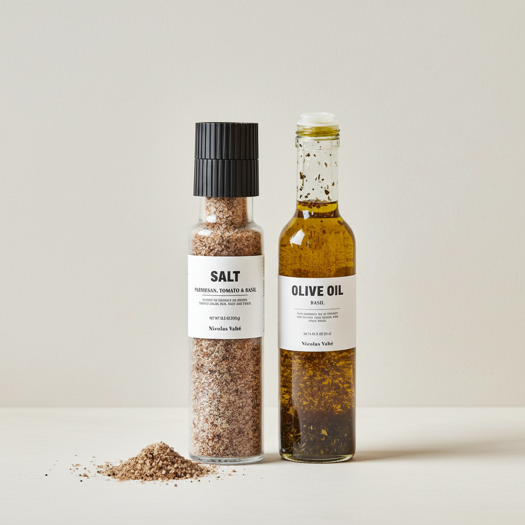 Nicolas Vahé - Parmesan salt & Oliven olie duo