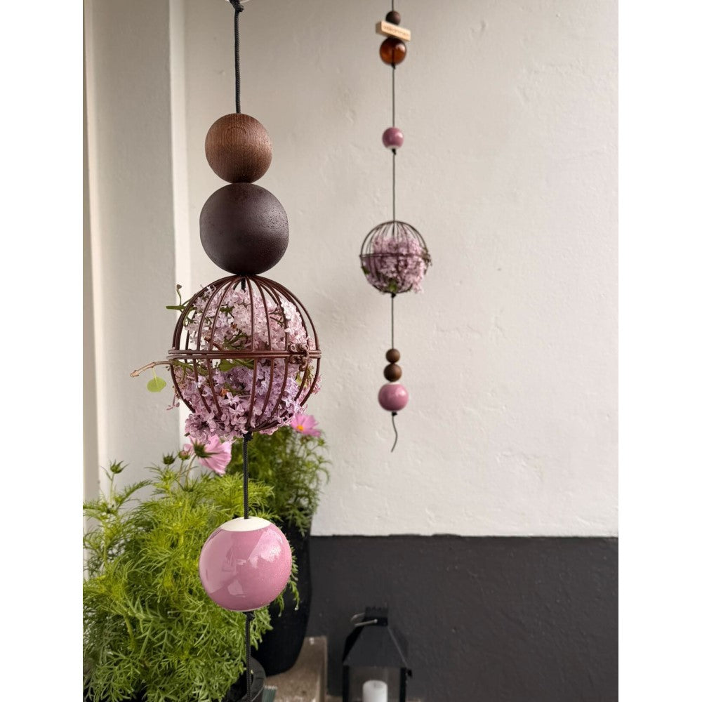 Nordic by hand - Earth kugle rosa