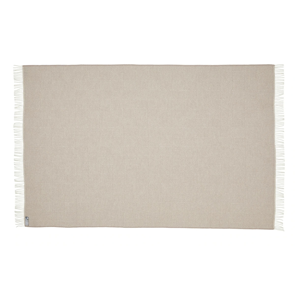 Uld Plaid Fanø - Dusty rose 140x240cm