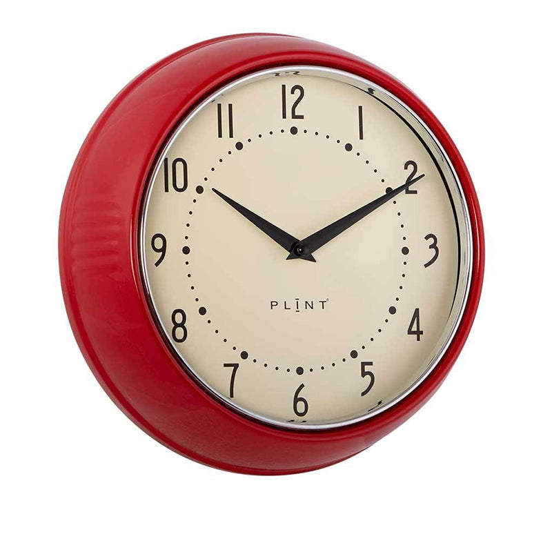 Plint - Retro vægur rød