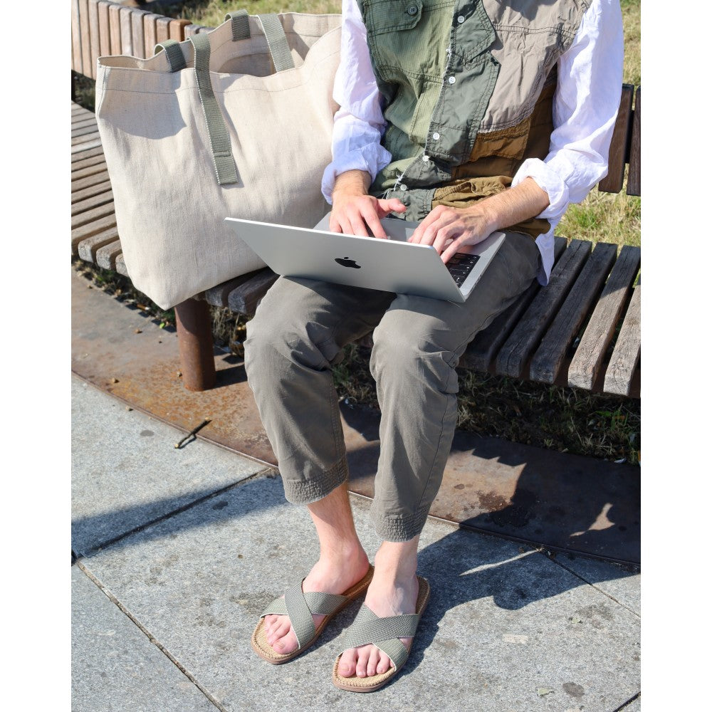 Shangies large taske - Dusty Olive