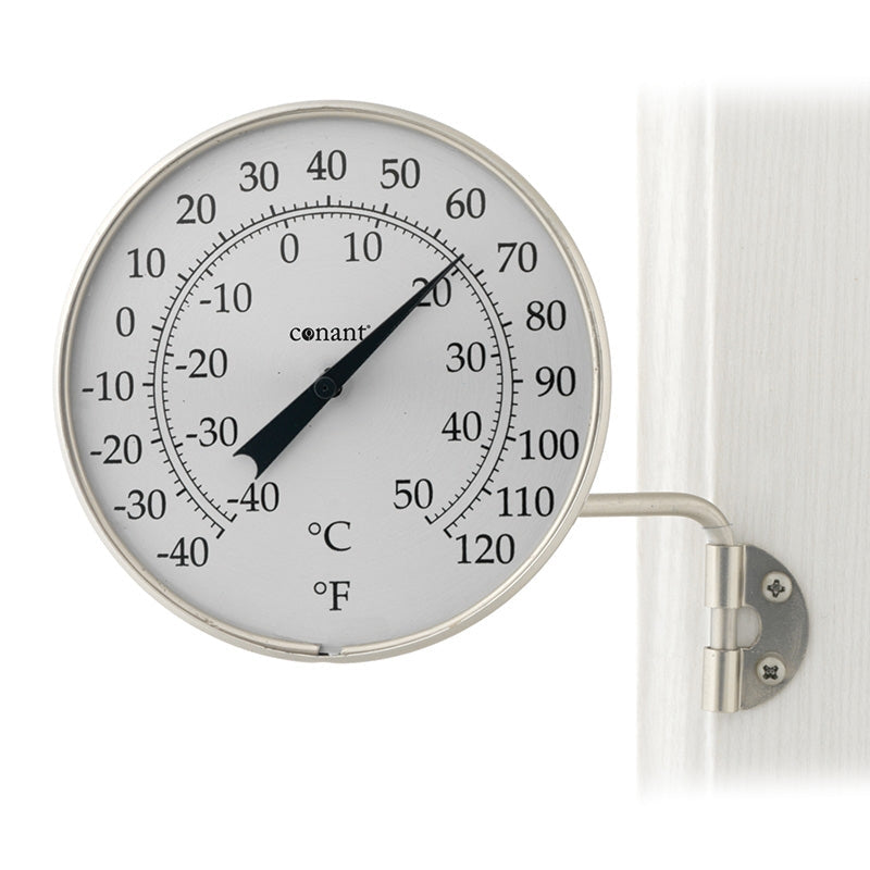Conant Custom Brass – Udendørs termometer, rundt Ø10,5 cm