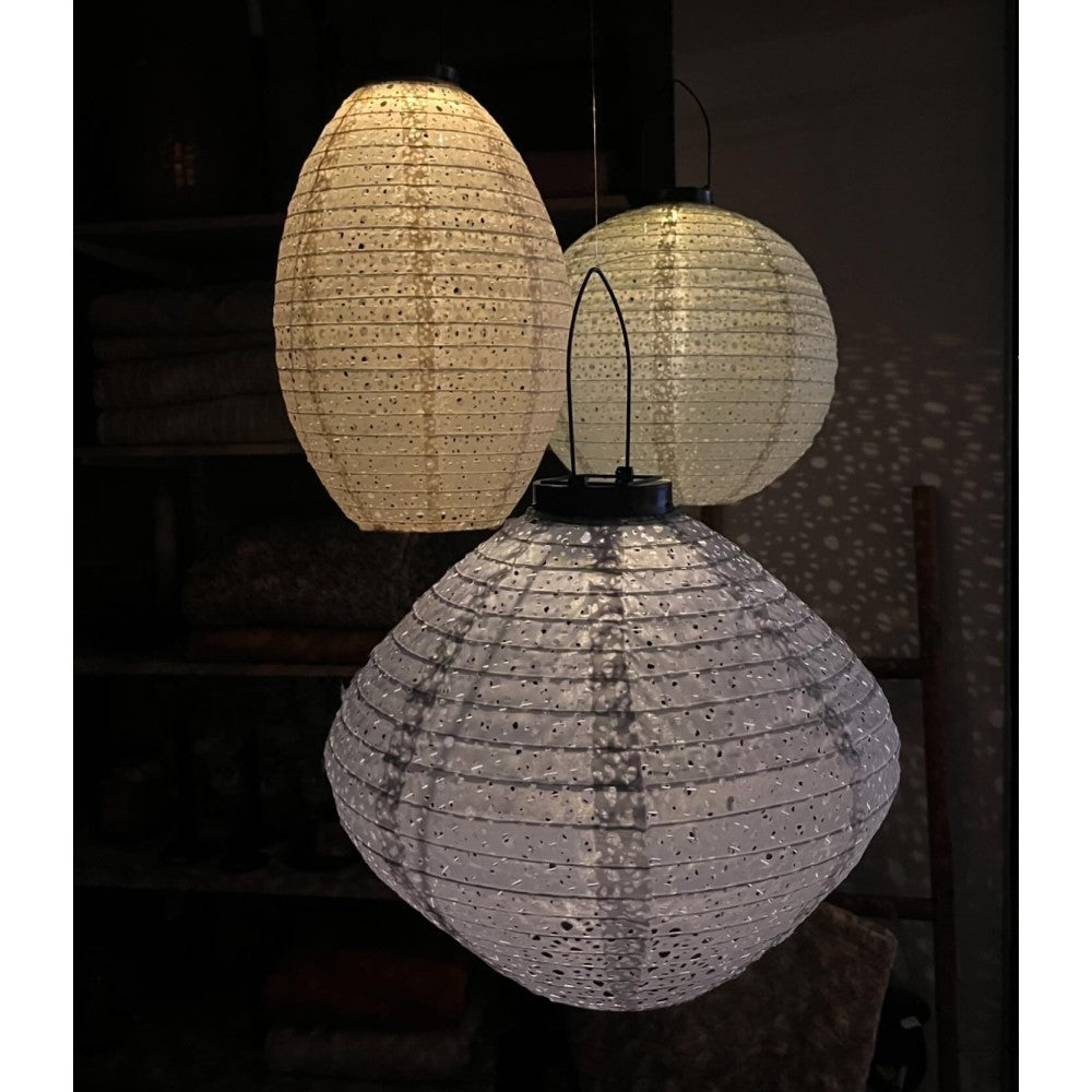 Solcelle lanterne - globe 30cm