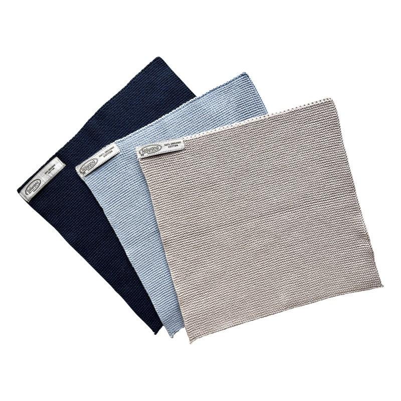 Solwang øko karklude 3 stk - Ocean wave mix