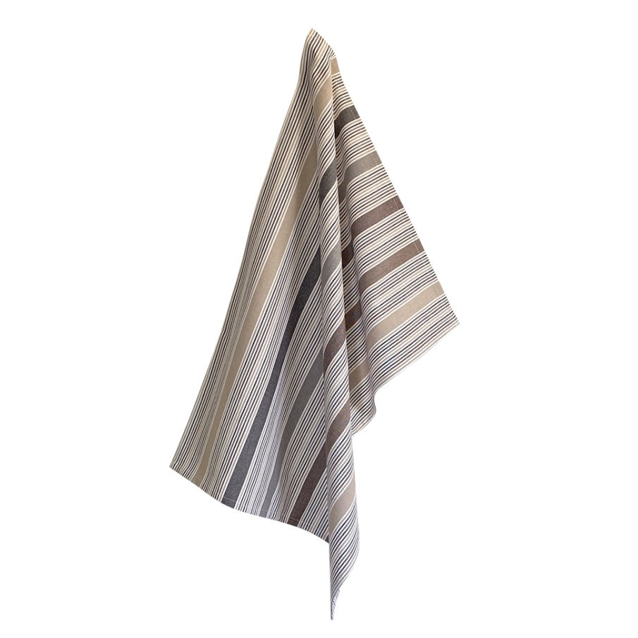 Solwang Øko Viskestykke - Nougat/brun mix