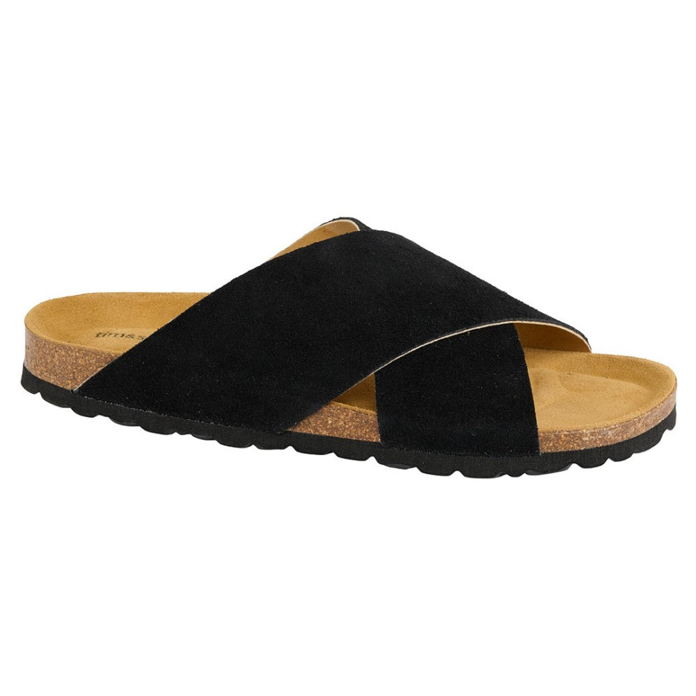 Tim & Simonsen - Annet nature sandal Sort