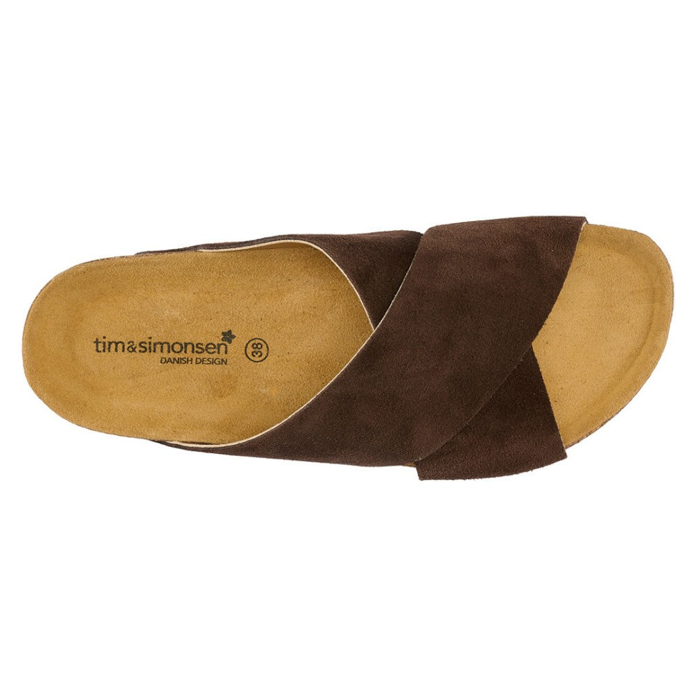 Tim & Simonsen - Annet nature sandal Mørk brun
