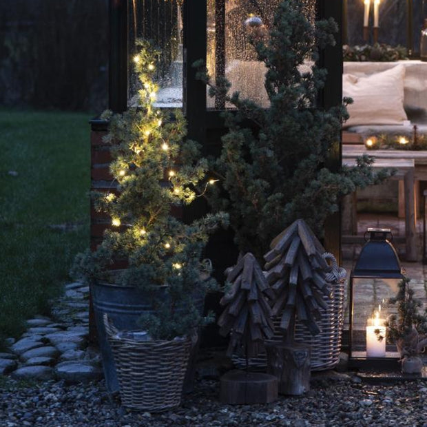 Ib Laursen - Lyskæde wire string m/40 LED lys