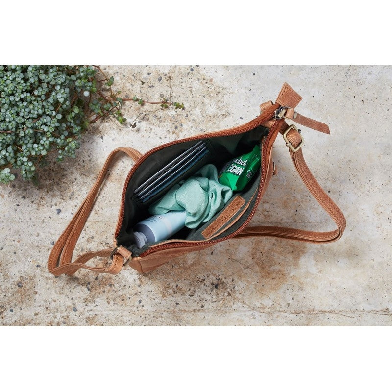 Corium Crossbody taske - cognac
