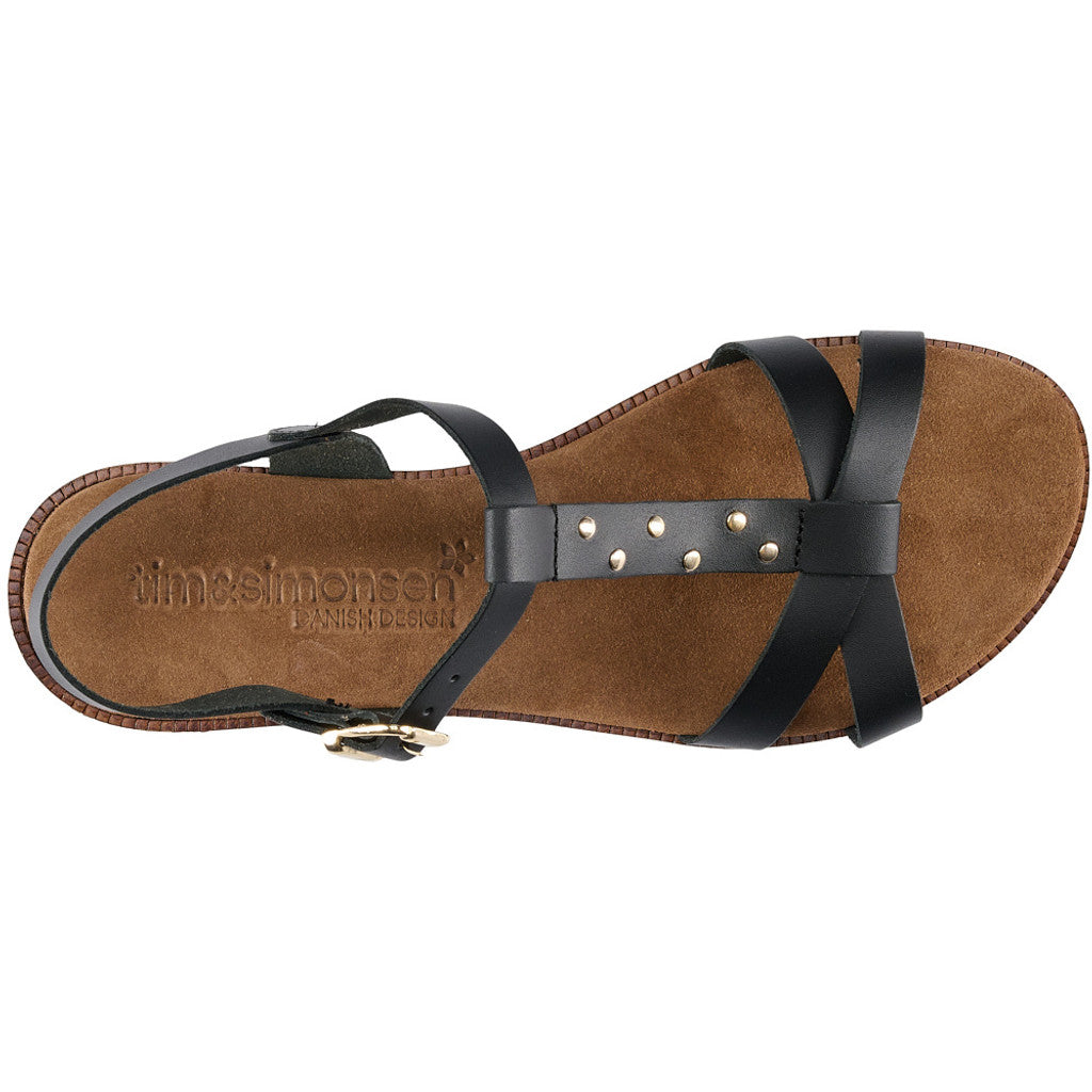 Tim & Simonsen - Sort Christabel nature sandal