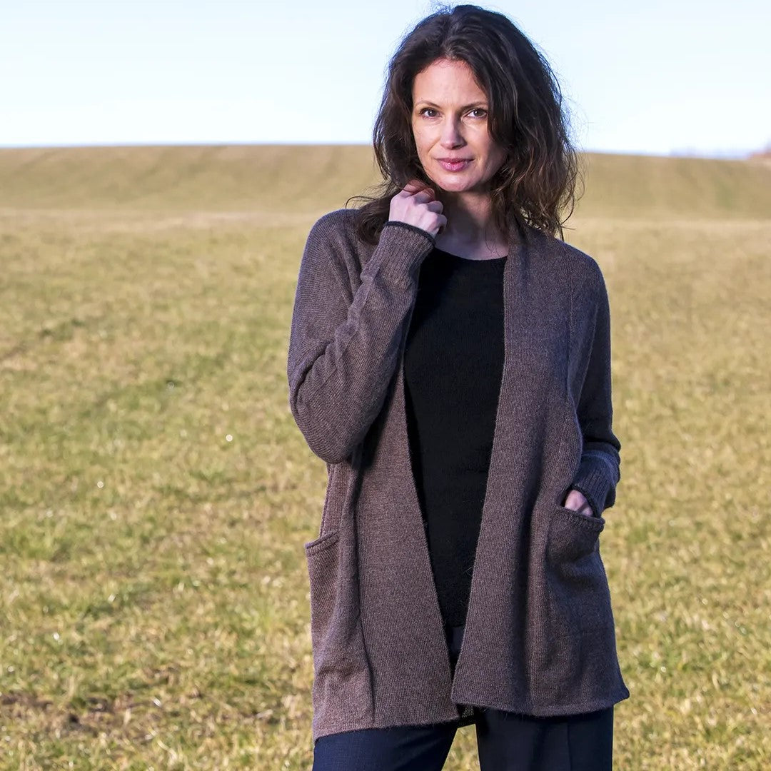 Gorridsen Design - Venus cardigan Dark camel