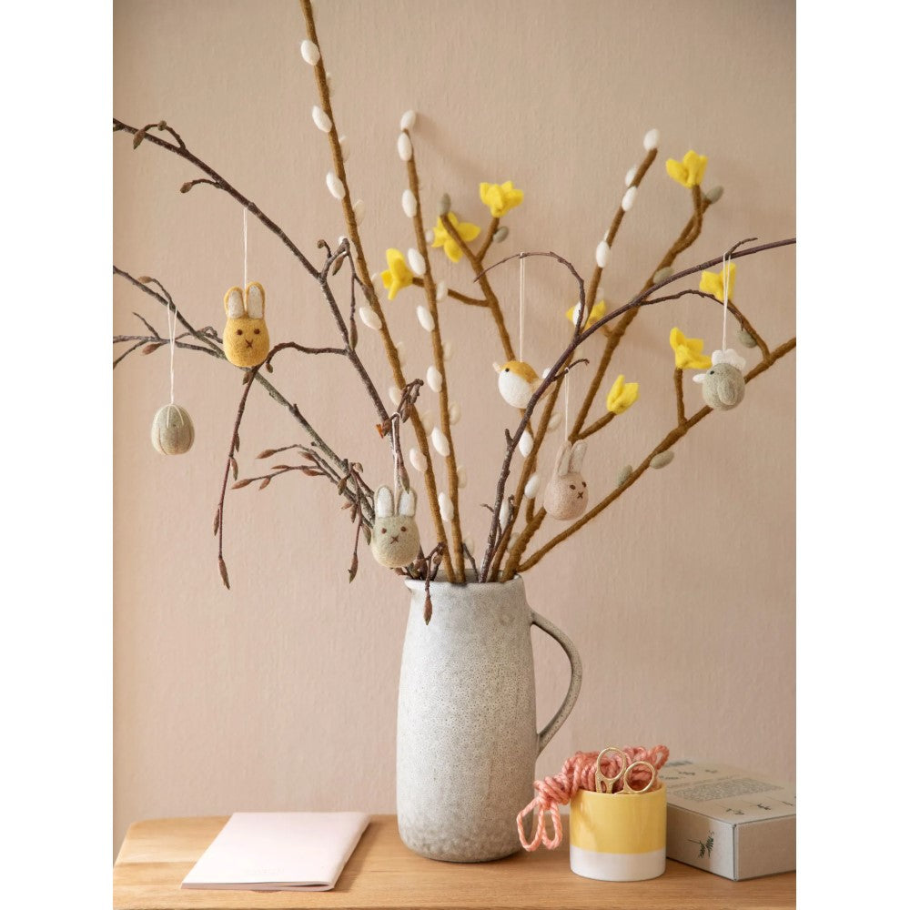 Gry & Sif - Oph. 3 farvet mini harer